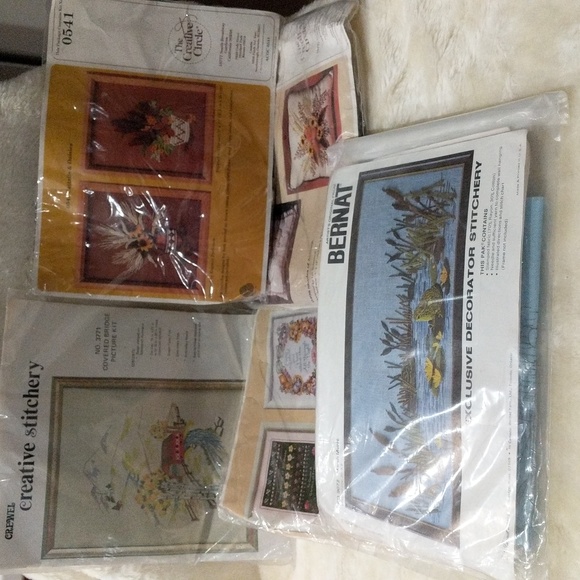 Art Vintage Embroidery Kits From The 8s Poshmark